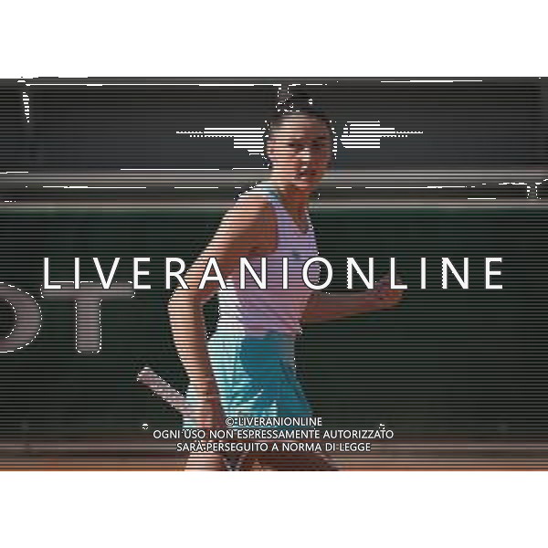 Roland Garros 2020, Grand Slam tournament - Juniors final - Tennis Internationals, 10 October 2020 Roland Garros stadium, paris, france, Italy Photo showing: Elsa Jacquemot of France in action against Alina Charaeva of Russia @LM/DPPI/DPPI/Rob Prange AG ALDO LIVERANI SAS