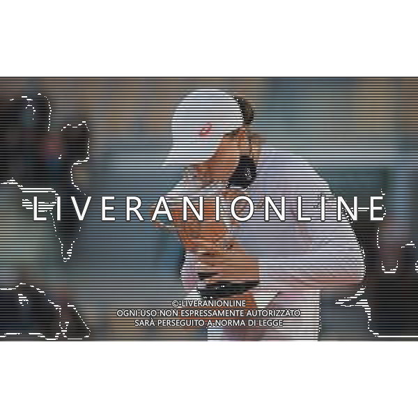 Roland Garros 2020 - Grand Slam tournament - Women single final - Tennis Internationals, 10 October 2020 Roland Garros stadium, paris, france, Italy Photo showing: Ina SWIATEK (POL) won the match, celebration with the trophy over Philippe Chatrier stadium @LM/DPPI/DPPI/Rob Prange AG ALDO LIVERANI SAS