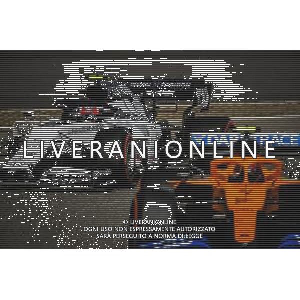 Formula 1 Aramco Grosser Preis Der Eifel 2020, Eifel Grand Prix - Saturday - Formula 1 Championship, 10 October 2020 Nurburgring, nurburg, germany, Italy Photo showing: 04 NORRIS Lando (gbr), McLaren Renault F1 MCL35, action 10 GASLY Pierre (fra), Scuderia AlphaTauri Honda AT01, action @LM/DPPI/DPPI/Antonin Vincent AG ALDO LIVERANI SAS