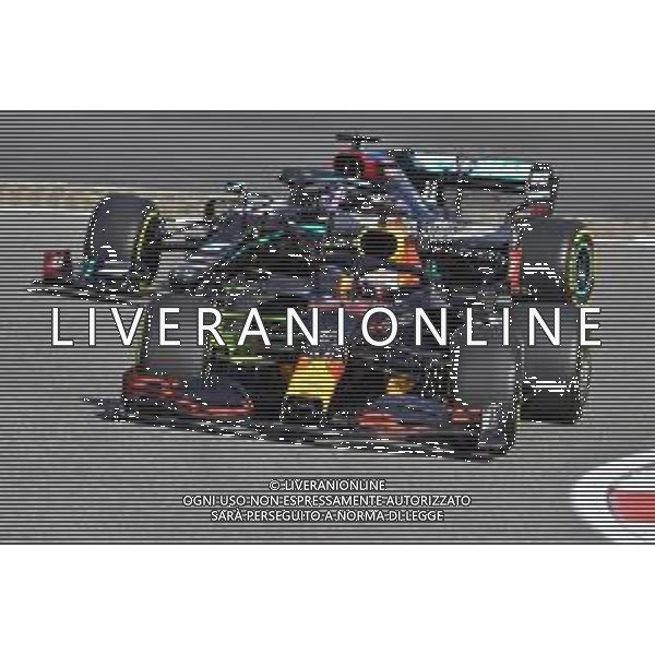 Formula 1 Aramco Grosser Preis Der Eifel 2020, Eifel Grand Prix - Saturday - Formula 1 Championship, 10 October 2020 Nurburgring, nurburg, germany, Italy Photo showing: 33 VERSTAPPEN Max (nld), Aston Martin Red Bull Racing Honda RB16, 44 HAMILTON Lewis (gbr), Mercedes AMG F1 GP W11 Hybrid EQ Power+, action @LM/DPPI/DPPI/Dppi AG ALDO LIVERANI SAS