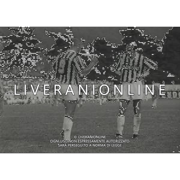 1992 VILLAR PEROSA AMICHEVOLE JUVENTUS A-JUVENTUS B NELLA FOTO GIANLUCA VIALLI E PALO DI CANIO AG ALDO LIVERANI SAS