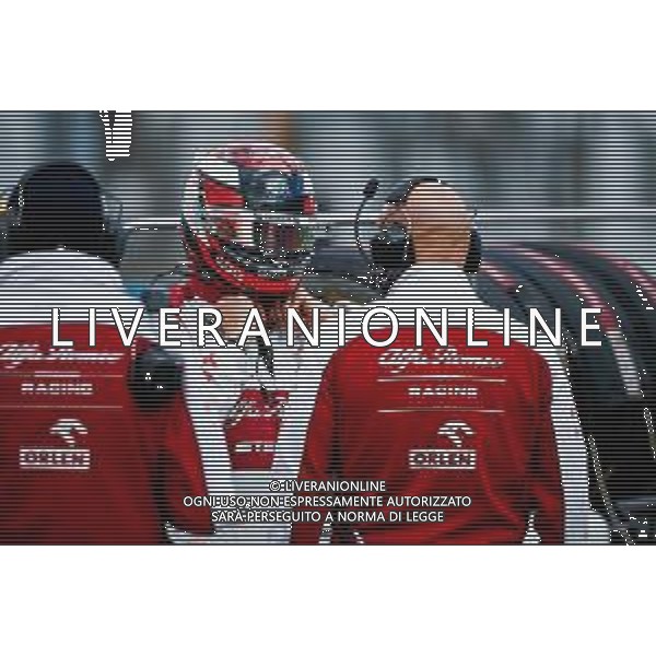 Formula 1 Aramco Grosser Preis Der Eifel 2020, Eifel Grand Prix - Sunday - Formula 1 Championship, 11 October 2020 Nurburgring, nurburg, germany, Italy Photo showing: RAIKKONEN Kimi (fin), Alfa Romeo Racing ORLEN C39, on the grid @LM/DPPI/DPPI/Antonin Vincent / AGENZIA ALDO LIVERANI SAS - ITALY ONLY EDITORIAL USE ONLY