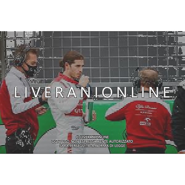 Formula 1 Aramco Grosser Preis Der Eifel 2020, Eifel Grand Prix - Sunday - Formula 1 Championship, 11 October 2020 Nurburgring, nurburg, germany, Italy Photo showing: GIOVINAZZI Antonio (ita), Alfa Romeo Racing ORLEN C39, portrait on the grid @LM/DPPI/DPPI/Antonin Vincent / AGENZIA ALDO LIVERANI SAS - ITALY ONLY EDITORIAL USE ONLY