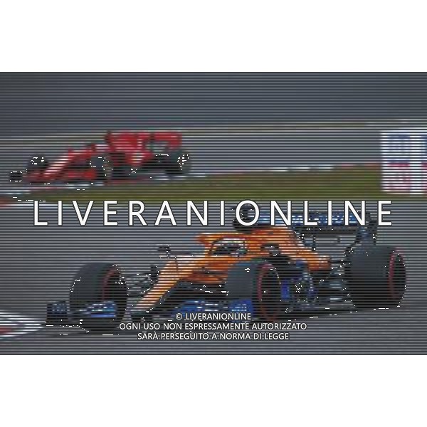 Formula 1 Aramco Grosser Preis Der Eifel 2020, Eifel Grand Prix - Sunday - Formula 1 Championship, 11 October 2020 Nurburgring, nurburg, germany, Italy Photo showing: 55 SAINZ Carlos (spa), McLaren Renault F1 MCL35, action @LM/DPPI/DPPI/Antonin Vincent / AGENZIA ALDO LIVERANI SAS - ITALY ONLY EDITORIAL USE ONLY