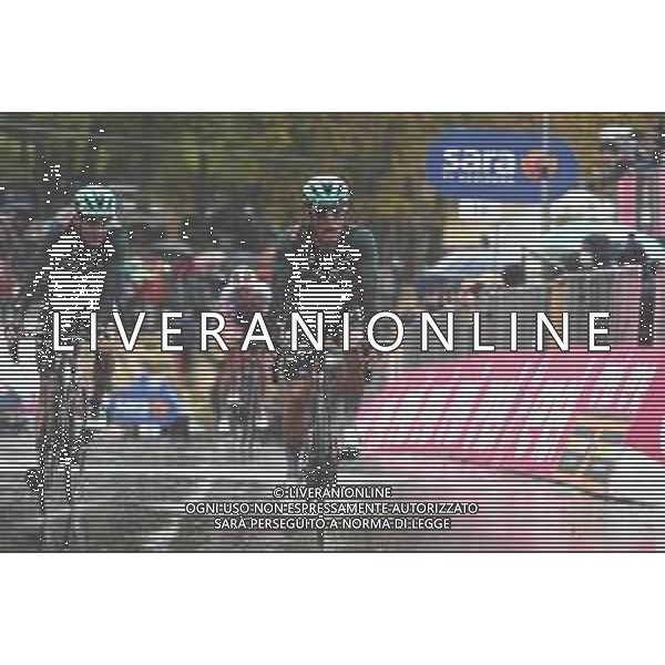 11-10-2020 Giro D\'italia; Tappa 09 San Salvo - Roccaraso Aremogna; 2020, Bora - Hansgrohe; Majka, Rafal; Konrad, Patrick; Roccaraso Aremogna; ©SIROTTI / AGENZIA ALDO LIVERANI SAS