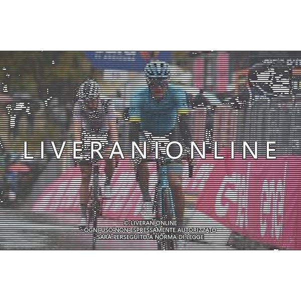 11-10-2020 Giro D\'italia; Tappa 09 San Salvo - Roccaraso Aremogna; 2020, Astana; Fuglsang, Jacob; Roccaraso Aremogna; ©SIROTTI / AGENZIA ALDO LIVERANI SAS
