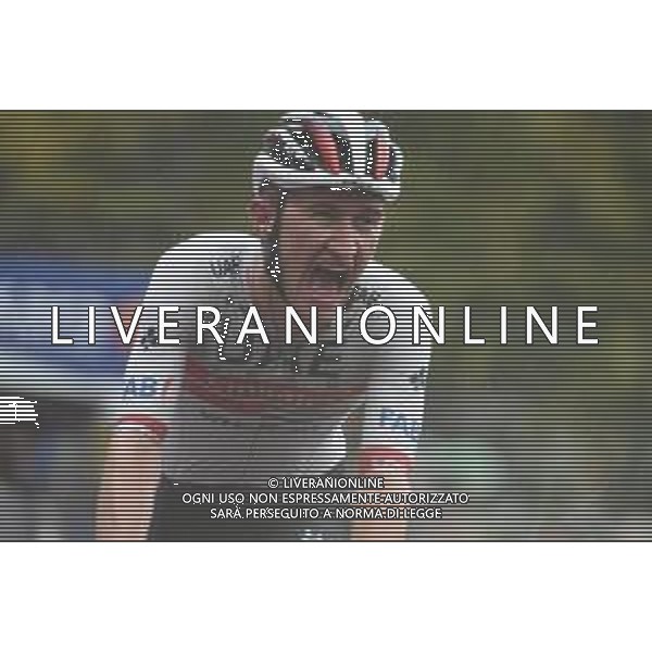 11-10-2020 Giro D\'italia; Tappa 09 San Salvo - Roccaraso Aremogna; 2020, Uae - Emirates; Bjerg, Mikkel; Roccaraso Aremogna; ©SIROTTI / AGENZIA ALDO LIVERANI SAS