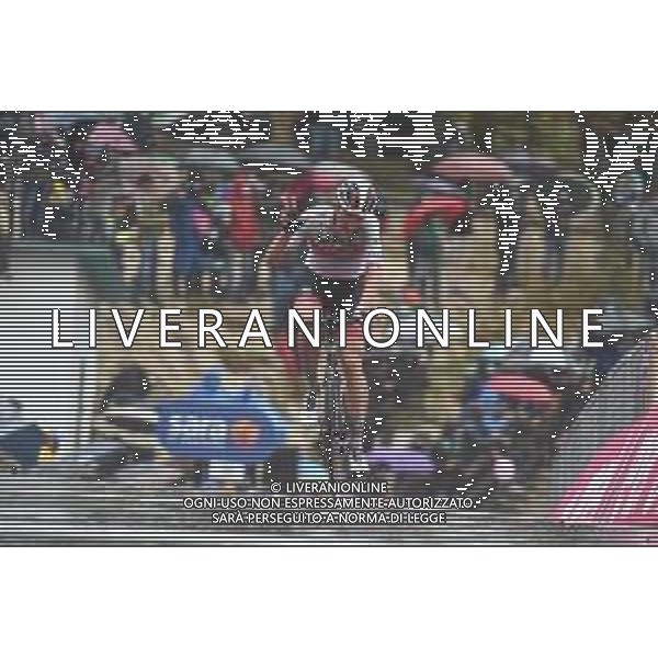 11-10-2020 Giro D\'italia; Tappa 09 San Salvo - Roccaraso Aremogna; 2020, Uae - Emirates; Bjerg, Mikkel; Roccaraso Aremogna; ©SIROTTI / AGENZIA ALDO LIVERANI SAS