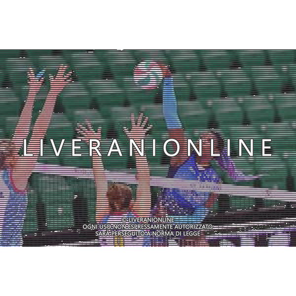 Il Bisonte Firenze vs Savino Del Bene Scandicci - Volleyball Italian Serie A1 Women Championship 2020/2021, 11 October 2020 Florence, Italy Photo showing: Terry Enweonwu (Il Bisonte Firenze) @LM/Lisa Guglielmi AG ALDO LIVERANI SAS