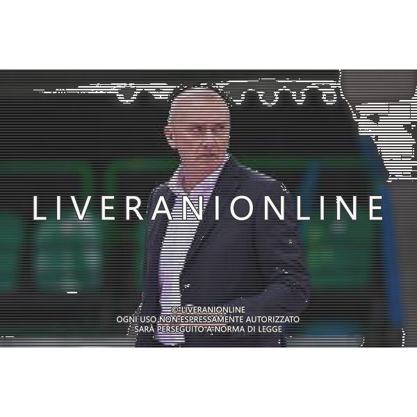 Il Bisonte Firenze vs Savino Del Bene Scandicci - Volleyball Italian Serie A1 Women Championship 2020/2021, 11 October 2020 Florence, Italy Photo showing: Massimo Barbolini (Head Coach Savino Del Bene Scandicci) @LM/Lisa Guglielmi AG ALDO LIVERANI SAS