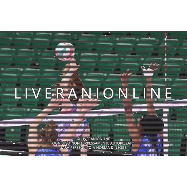 Il Bisonte Firenze vs Savino Del Bene Scandicci - Volleyball Italian Serie A1 Women Championship 2020/2021, 11 October 2020 Florence, Italy Photo showing: Megan Courtney (Savino Del Bene Scandicci) @LM/Lisa Guglielmi AG ALDO LIVERANI SAS