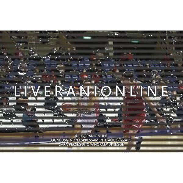 Basket Allianz Pallacanestro Trieste vs A|X Armani Exchange Milano - Campionato di Basket Serie A 2020/2021, 11 ottobre 2020 Trieste, Italia Nella foto: Andrea Cinciarini (A|X Armani Exchange Milano) contrastato da Tommaso Laquintana (Allianz Pallacanestro Trieste) @LM/Luca Tedeschi AG ALDO LIVERANI SAS