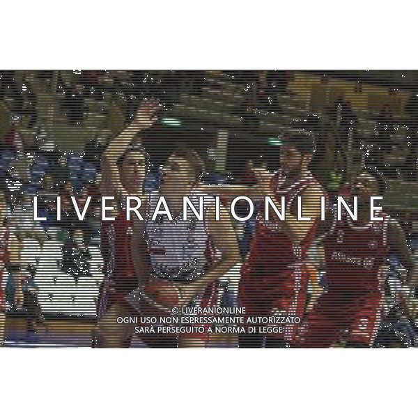 Basket Allianz Pallacanestro Trieste vs A|X Armani Exchange Milano - Campionato di Basket Serie A 2020/2021, 11 ottobre 2020 Trieste, Italia Nella foto: Vladimir Micov (A|X Armani Exchange Milano) contrastato da Matteo Da Ros (Pallacanestro Trieste) @LM/Luca Tedeschi AG ALDO LIVERANI SAS