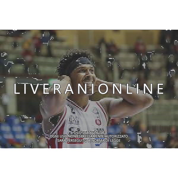Basket Allianz Pallacanestro Trieste vs A|X Armani Exchange Milano - Campionato di Basket Serie A 2020/2021, 11 ottobre 2020 Trieste, Italia Nella foto: Zach Leday (A|X Armani Exchange Milano) @LM/Luca Tedeschi AG ALDO LIVERANI SAS
