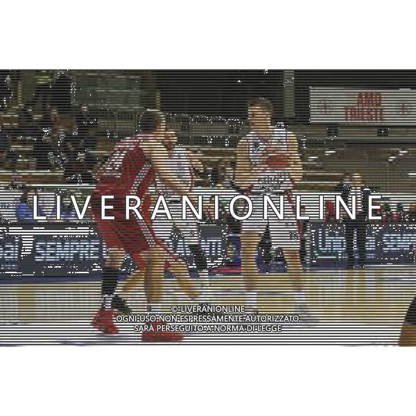Basket Allianz Pallacanestro Trieste vs A|X Armani Exchange Milano - Campionato di Basket Serie A 2020/2021, 11 ottobre 2020 Trieste, Italia Nella foto: Kaleb Tarczewski (A|X Armani Exchange Milano) @LM/Luca Tedeschi AG ALDO LIVERANI SAS