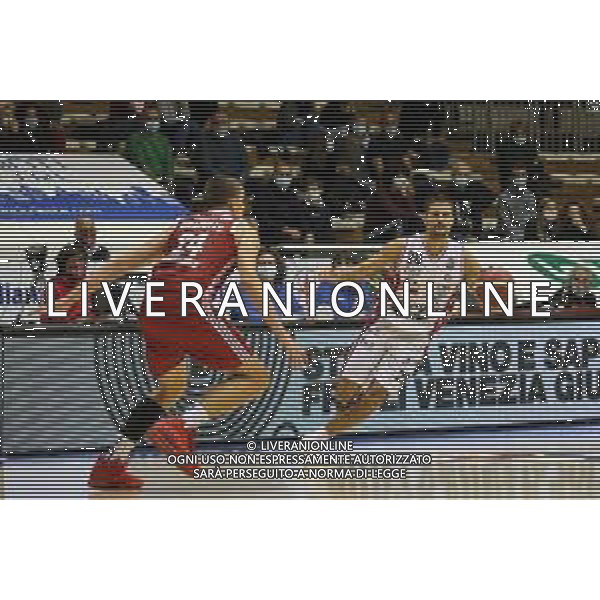Basket Allianz Pallacanestro Trieste vs A|X Armani Exchange Milano - Campionato di Basket Serie A 2020/2021, 11 ottobre 2020 Trieste, Italia Nella foto: Andrea Cinciarini (A|X Armani Exchange Milano) @LM/Luca Tedeschi AG ALDO LIVERANI SAS