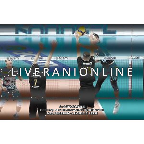 NBV Verona vs Sir Safety Conad Perugia - Campionato di Volley Superlega Serie A 2020/2021, 11 ottobre 2020 Verona, Italia Nella foto: Attacco di Thijs Ter Horst - Sir Safety Conad Perugia @LM/Roberto Tommasini AG ALDO LIVERANI SAS