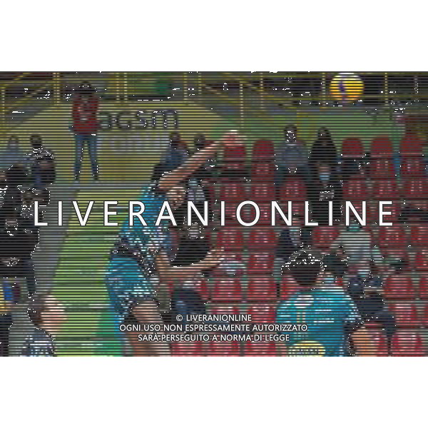NBV Verona vs Sir Safety Conad Perugia - Campionato di Volley Superlega Serie A 2020/2021, 11 ottobre 2020 Verona, Italia Nella foto: Wilfredo Leon Venero - Sir Safety Conad Perugia @LM/Roberto Tommasini AG ALDO LIVERANI SAS