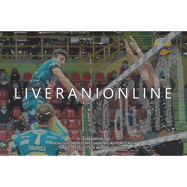 NBV Verona vs Sir Safety Conad Perugia - Campionato di Volley Superlega Serie A 2020/2021, 11 ottobre 2020 Verona, Italia Nella foto: Primo tempo di Sebastian Sole - Sir Safety Conad Perugia @LM/Roberto Tommasini AG ALDO LIVERANI SAS