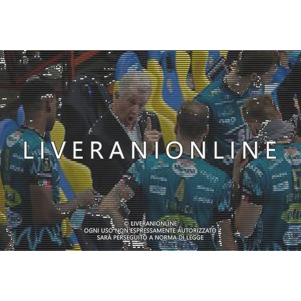 NBV Verona vs Sir Safety Conad Perugia - Campionato di Volley Superlega Serie A 2020/2021, 11 ottobre 2020 Verona, Italia Nella foto: Vital Heynen - Head Coach - Sir Safety Conad Perugia durante un time-out. @LM/Roberto Tommasini AG ALDO LIVERANI SAS