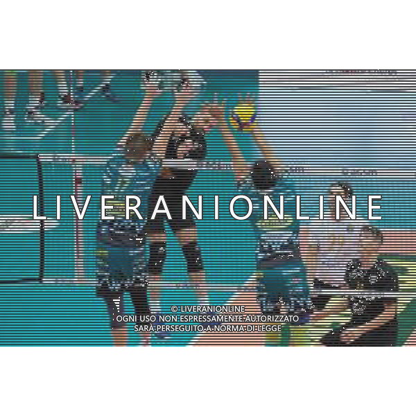 NBV Verona vs Sir Safety Conad Perugia - Campionato di Volley Superlega Serie A 2020/2021, 11 ottobre 2020 Verona, Italia Nella foto: Attacco di Matey Kaziyski - NBV Verona @LM/Roberto Tommasini AG ALDO LIVERANI SAS