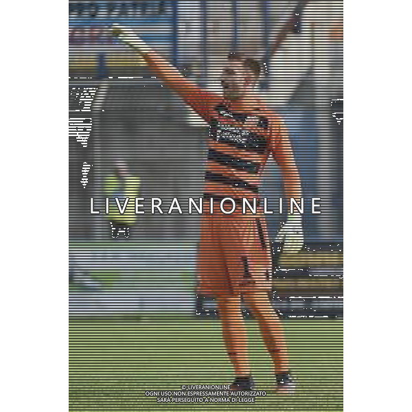 Filippo Perucchini (Pistoiese) Pro Patria vs Pistoiese Campionato Serie C - 4° giornata Busto Arsizio (VA) 11–10-2020 Stadio Carlo Speroni foto Roberto Garavaglia - agenzia Aldo Liverani sas