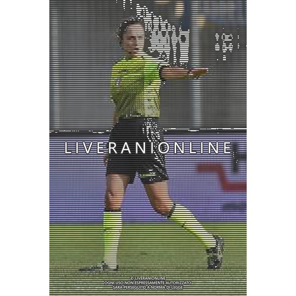l’arbitro Maria Marotta di Sapri (SA) Pro Patria vs Pistoiese Campionato Serie C - 4° giornata Busto Arsizio (VA) 11–10-2020 Stadio Carlo Speroni foto Roberto Garavaglia - agenzia Aldo Liverani sas