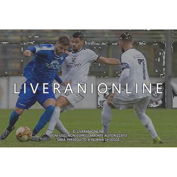Paganese vs Cavese - Campionato di Calcio Serie C - Lega Pro 2020/2021, 11 ottobre 2020 Pagani, Italia Nella foto: Un contrasto tra Alessio Benedetti (19) Paganese Calcio 1926 e Gianluca Esposito (31) Cavese 1919 @LM/Andrea D¬¥Amico AG ALDO LIVERANI SAS