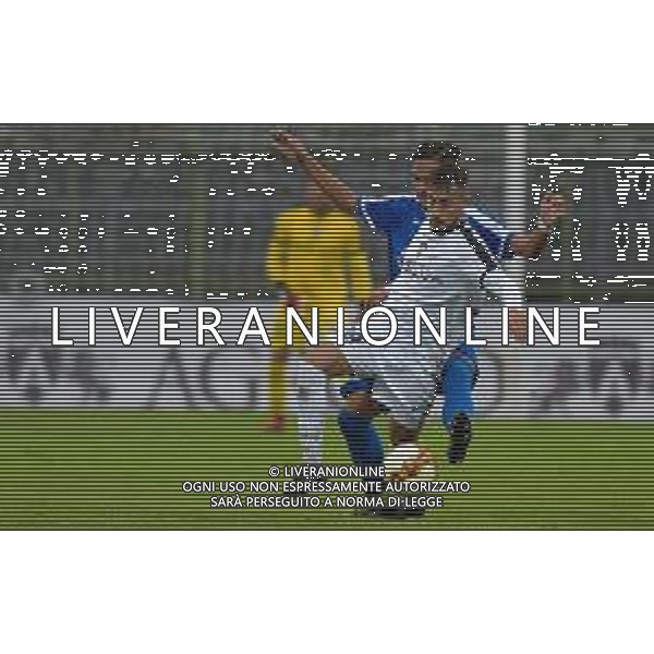 Paganese vs Cavese - Campionato di Calcio Serie C - Lega Pro 2020/2021, 11 ottobre 2020 Pagani, Italia Nella foto: Christian Nunziante (28) Cavese 1919 tallonato da Giuseppe Guadagni (26) Paganese Calcio 1926 @LM/Andrea D¬¥Amico AG ALDO LIVERANI SAS