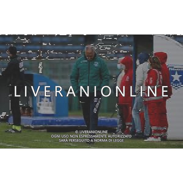 Paganese vs Cavese - Campionato di Calcio Serie C - Lega Pro 2020/2021, 11 ottobre 2020 Pagani, Italia Nella foto: L\'allenatore della Paganese Calcio 1926 Alessandro Erra @LM/Andrea D¬¥Amico AG ALDO LIVERANI SAS
