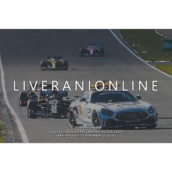 Formula 1 Aramco Grosser Preis Der Eifel 2020, Eifel Grand Prix - Sunday - Formula 1 Championship, 11 October 2020 Nurburgring, nurburg, germany, Italy Photo showing: Safety Car, 44 HAMILTON Lewis (gbr), Mercedes AMG F1 GP W11 Hybrid EQ Power+, action @LM/DPPI/DPPI/Antonin Vincent AG ALDO LIVERANI SAS