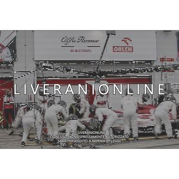 Formula 1 Aramco Grosser Preis Der Eifel 2020, Eifel Grand Prix - Sunday - Formula 1 Championship, 11 October 2020 Nurburgring, nurburg, germany, Italy Photo showing: Alfa Romeo Racing ORLEN Team, ambiance @LM/DPPI/DPPI/Xavi Bonilla AG ALDO LIVERANI SAS
