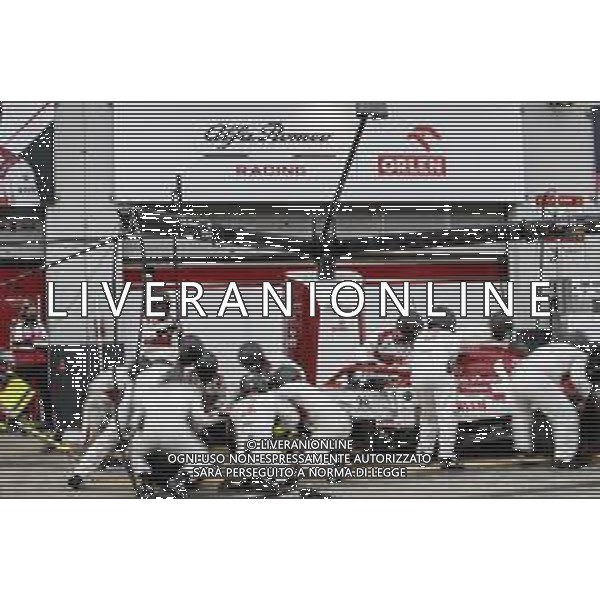 Formula 1 Aramco Grosser Preis Der Eifel 2020, Eifel Grand Prix - Sunday - Formula 1 Championship, 11 October 2020 Nurburgring, nurburg, germany, Italy Photo showing: Alfa Romeo Racing ORLEN Team, ambiance @LM/DPPI/DPPI/Xavi Bonilla AG ALDO LIVERANI SAS