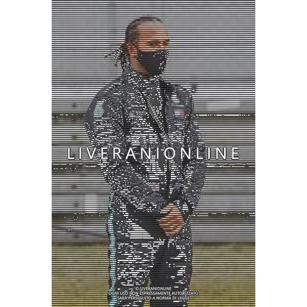 Formula 1 Aramco Grosser Preis Der Eifel 2020, Eifel Grand Prix - Sunday - Formula 1 Championship, 11 October 2020 Nurburgring, nurburg, germany, Italy Photo showing: HAMILTON Lewis (gbr), Mercedes AMG F1 GP W11 Hybrid EQ Power+, portrait @LM/DPPI/DPPI/Xavi Bonilla AG ALDO LIVERANI SAS