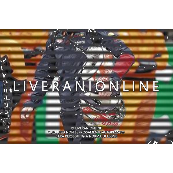 Formula 1 Aramco Grosser Preis Der Eifel 2020, Eifel Grand Prix - Sunday - Formula 1 Championship, 11 October 2020 Nurburgring, nurburg, germany, Italy Photo showing: helmet, casque, VERSTAPPEN Max (ned), Aston Martin Red Bull Racing Honda RB16, portrait @LM/DPPI/DPPI/Antonin Vincent AG ALDO LIVERANI SAS