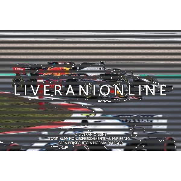 Formula 1 Aramco Grosser Preis Der Eifel 2020, Eifel Grand Prix - Sunday - Formula 1 Championship, 11 October 2020 Nurburgring, nurburg, germany, Italy Photo showing: 23 ALBON Alexander (tha), Aston Martin Red Bull Racing Honda RB16, 08 GROSJEAN Romain (fra), Haas F1 Team VF-20 Ferrari, action @LM/DPPI/DPPI/Antonin Vincent AG ALDO LIVERANI SAS