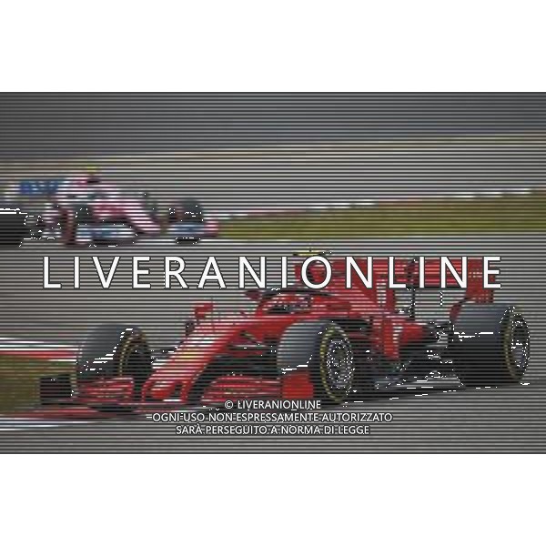 Formula 1 Aramco Grosser Preis Der Eifel 2020, Eifel Grand Prix - Sunday - Formula 1 Championship, 11 October 2020 Nurburgring, nurburg, germany, Italy Photo showing: 16 LECLERC Charles (mco), Scuderia Ferrari SF1000, action @LM/DPPI/DPPI/Antonin Vincent AG ALDO LIVERANI SAS