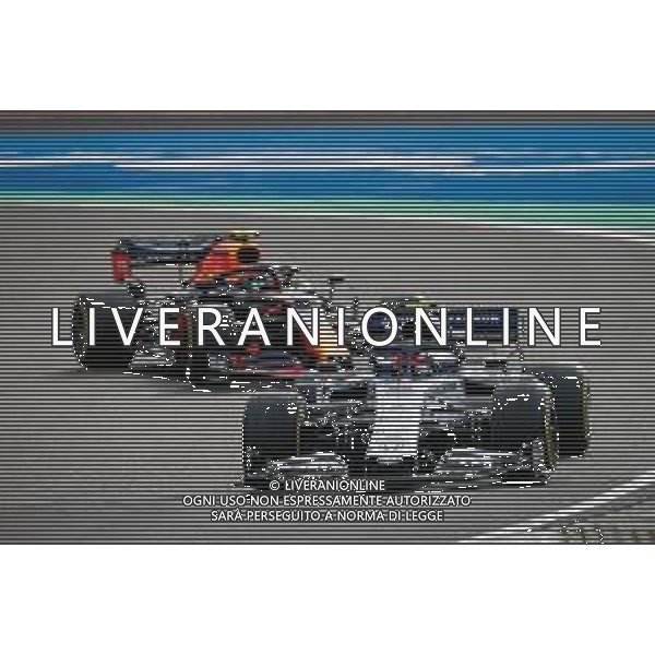 Formula 1 Aramco Grosser Preis Der Eifel 2020, Eifel Grand Prix - Sunday - Formula 1 Championship, 11 October 2020 Nurburgring, nurburg, germany, Italy Photo showing: 10 GASLY Pierre (fra), Scuderia AlphaTauri Honda AT01, 23 ALBON Alexander (tha), Aston Martin Red Bull Racing Honda RB16, action @LM/DPPI/DPPI/Antonin Vincent AG ALDO LIVERANI SAS