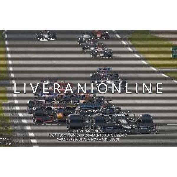 Formula 1 Aramco Grosser Preis Der Eifel 2020, Eifel Grand Prix - Sunday - Formula 1 Championship, 11 October 2020 Nurburgring, nurburg, germany, Italy Photo showing: 44 HAMILTON Lewis (gbr), Mercedes AMG F1 GP W11 Hybrid EQ Power+, action @LM/DPPI/DPPI/Antonin Vincent AG ALDO LIVERANI SAS