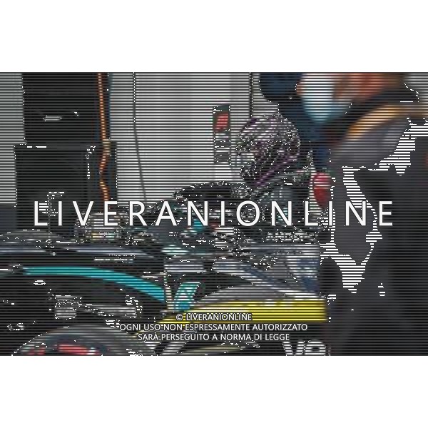 Formula 1 Aramco Grosser Preis Der Eifel 2020, Eifel Grand Prix - Sunday - Formula 1 Championship, 11 October 2020 Nurburgring, nurburg, germany, Italy Photo showing: HAMILTON Lewis (gbr), Mercedes AMG F1 GP W11 Hybrid EQ Power+, portrait @LM/DPPI/DPPI/Antonin Vincent AG ALDO LIVERANI SAS