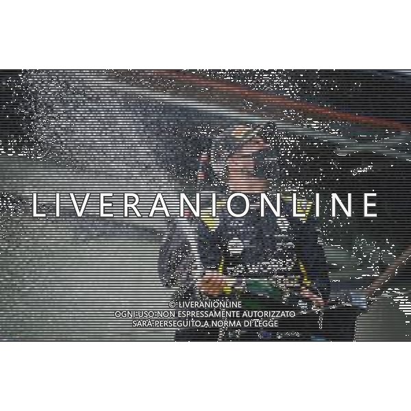 Formula 1 Aramco Grosser Preis Der Eifel 2020, Eifel Grand Prix - Sunday - Formula 1 Championship, 11 October 2020 Nurburgring, nurburg, germany, Italy Photo showing: RICCIARDO Daniel (aus), Renault F1 Team RS20, portrait celebrating his podium @LM/DPPI/DPPI/Antonin Vincent AG ALDO LIVERANI SAS