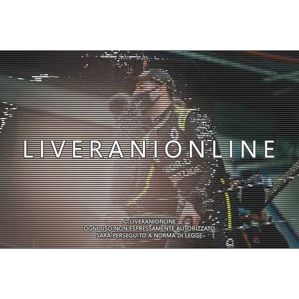 Formula 1 Aramco Grosser Preis Der Eifel 2020, Eifel Grand Prix - Sunday - Formula 1 Championship, 11 October 2020 Nurburgring, nurburg, germany, Italy Photo showing: RICCIARDO Daniel (aus), Renault F1 Team RS20, portrait celebrating his podium @LM/DPPI/DPPI/Antonin Vincent AG ALDO LIVERANI SAS