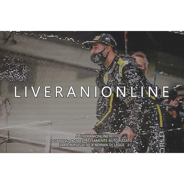 Formula 1 Aramco Grosser Preis Der Eifel 2020, Eifel Grand Prix - Sunday - Formula 1 Championship, 11 October 2020 Nurburgring, nurburg, germany, Italy Photo showing: RICCIARDO Daniel (aus), Renault F1 Team RS20, portrait celebrating his podium @LM/DPPI/DPPI/Antonin Vincent AG ALDO LIVERANI SAS