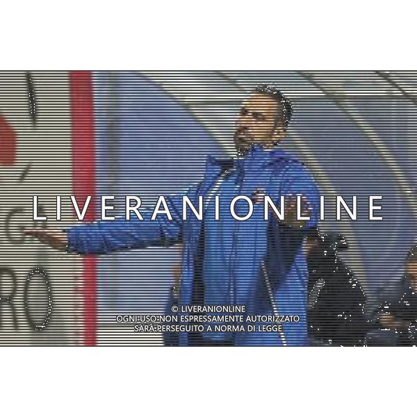 IMOLA 11 10 2020 IMOLESE CALCIO CARPI 1-1 SERIE C NELLA FOTO ROBERTO CEVOLI ALLENATORE DELL\'IMOLESE CALCIO foto gianni sanna-ag aldo liverani sas