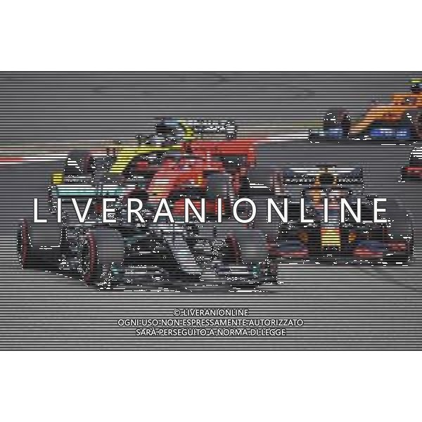 Formula 1 Aramco Grosser Preis Der Eifel 2020, Eifel Grand Prix - Sunday - Formula 1 Championship, 11 October 2020 Nurburgring, nurburg, germany, Italy Photo showing: 44 HAMILTON Lewis (gbr), Mercedes AMG F1 GP W11 Hybrid EQ Power+, 33 VERSTAPPEN Max (nld), Aston Martin Red Bull Racing Honda RB16, action @LM/DPPI/DPPI/Dppi AG ALDO LIVERANI SAS