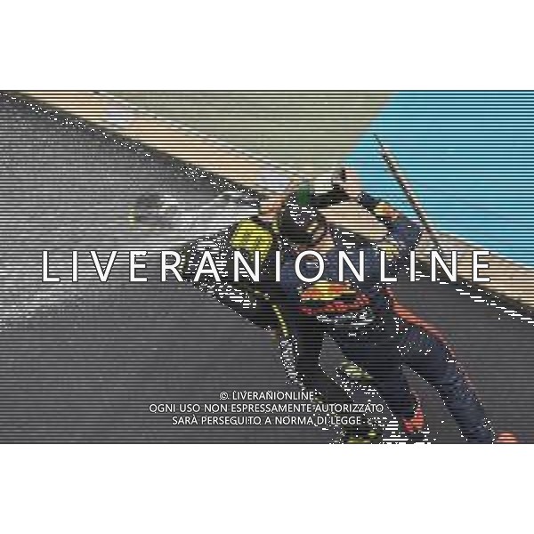 Formula 1 Aramco Grosser Preis Der Eifel 2020, Eifel Grand Prix - Sunday - Formula 1 Championship, 11 October 2020 Nurburgring, nurburg, germany, Italy Photo showing: podium VERSTAPPEN Max (ned), Aston Martin Red Bull Racing Honda RB16, RICCIARDO Daniel (aus), Renault F1 Team RS20, portrait @LM/DPPI/DPPI/Dppi AG ALDO LIVERANI SAS