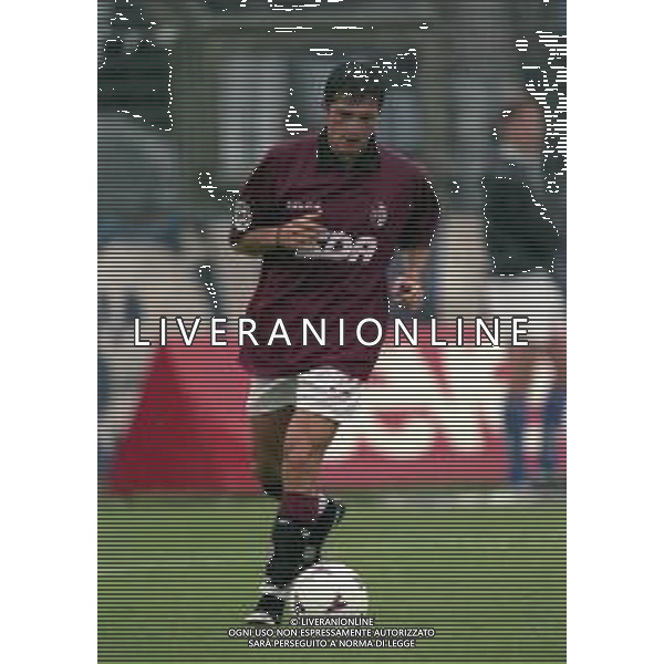 17-08-1997 COMO PRIMO TURNO DI COPPA ITALIA COMO TORINO 4-2 NELLA FOTO MARCO CARPARELLI AG ALDO LIVERANI SAS