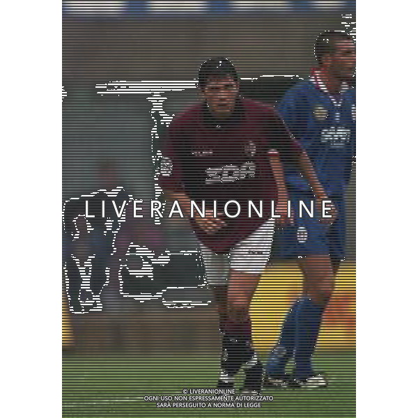 17-08-1997 COMO PRIMO TURNO DI COPPA ITALIA COMO TORINO 4-2 NELLA FOTO MARCO CARPARELLI AG ALDO LIVERANI SAS