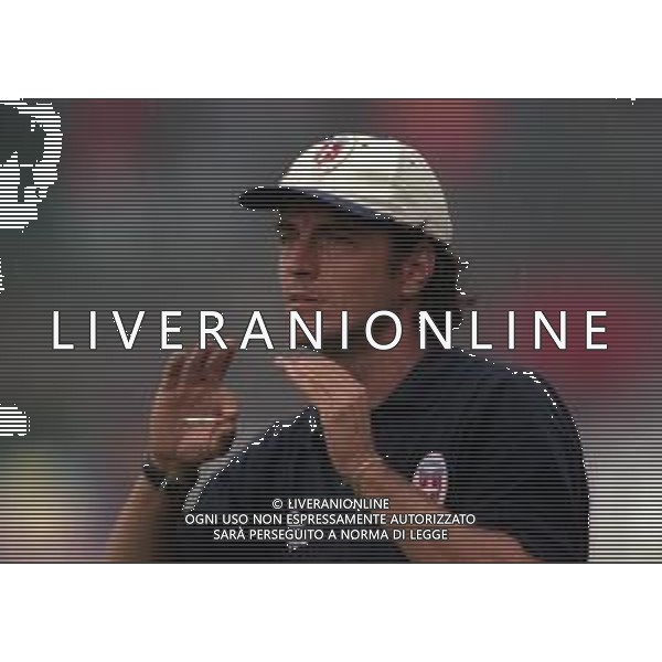 17-08-1997 COMO PRIMO TURNO DI COPPA ITALIA COMO TORINO 4-2 NELLA FOTO MARIO BERETTA ALLENAMENTO COMO CALCIO AG ALDO LIVERANI SAS