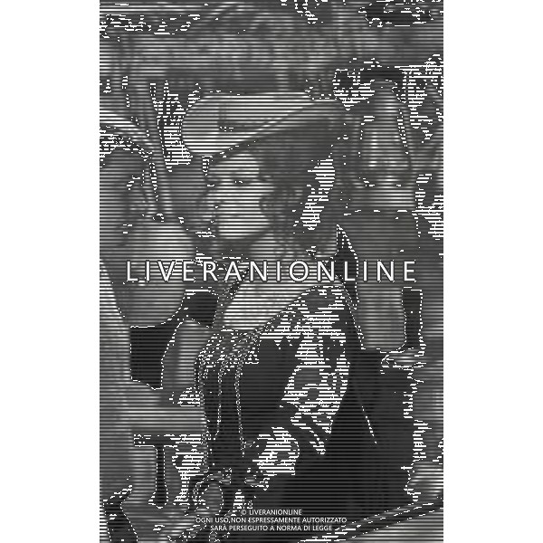 RETROSPETTIVA CLAUDIA CARDINALE ATTRICE NELLA FOTO CLAUDIA CARDINALE NELL\'ANNO 1968 NEL FILM "C\'ERA UNA VOLTA IL WEST" AG ALDO LIVERANI SAS  